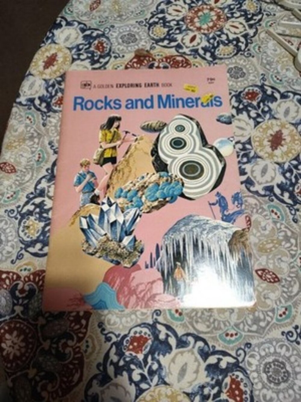 Rocks and Minerals - a Golden Exploring Earth Book (Rare!)